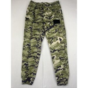 Under Armour Project Rock Men's Camo Fleece Pants 1373583-289 SZ L UA Joggers